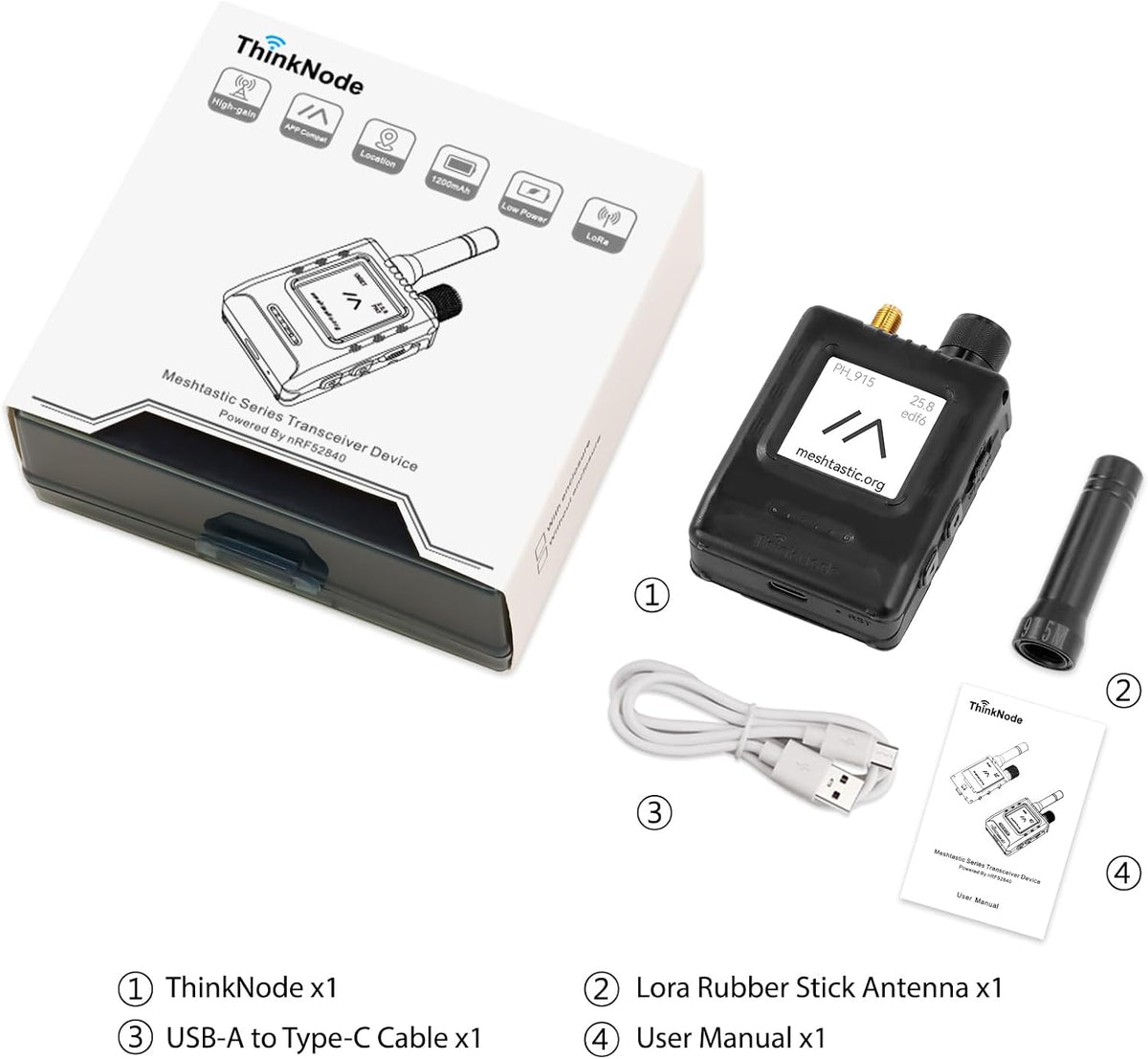 RELIO M5 – Terminal LoRa ThinkNode