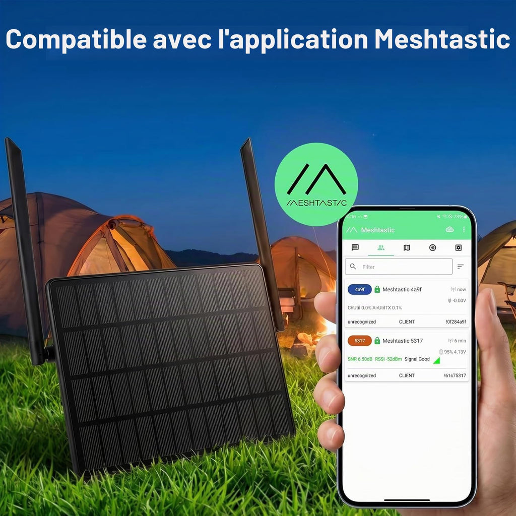 RELIO Solar M6 — Nœud LoRa solaire